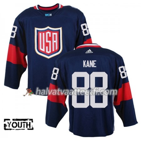 Yhdysvallat Pelipaita Patrick Kane 88 Jääkiekon maailmancupin 2016 Lasten Sininen Premier Paita Yhdysvallat Pelipaita Patrick Kane 88 Jääkiekon maailmancupin 2016 Lasten Sininen Premier Paita